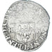Moneda, Francia, Henri IV, Douzain aux deux H, 1595, Bayonne, 3rd type, MBC