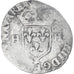 Moneda, Francia, Henri IV, Douzain aux deux H, 1594, Aix-en-Provence, 2nd type