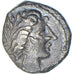 Moeda, Cisalpine Gaul, Insubri, Drachm, 3rd-2nd century BC, AU(50-53), Prata