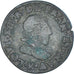 Monnaie, France, Louis XIII, Double Tournois, 1628, Bordeaux, TB+, Cuivre
