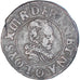 Moneta, Francia, Louis XIII, Double Tournois, 1626, Riom, BB, Rame, CGKL:426