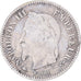 Munten, Frankrijk, Napoleon III, 20 Centimes, 1867, Paris, FR+, Zilver