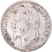 Moneta, Francia, Napoleon III, 50 Centimes, 1865, Bordeaux, BB, Argento