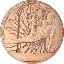 Frankrijk, 1/4 Euro, Jeux Olympiques de Paris 2024 - Gym. Artistique, 2023, UNC