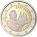 San Marino, 2 Euro, 2017, Rome, Iridescent, MS(64), Bi-Metallic