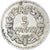 Francia, 5 Francs, Lavrillier, 1938, Paris, Níquel, MBC, Gadoury:760, KM:888