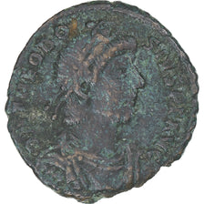 Theodosius I, Follis, 378-383, Rome, VF(30-35), Bronze, RIC:43D