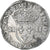 Francia, Charles X, 1/4 Ecu, 1592, Paris, Rare, MB+, Argento, Gadoury:521