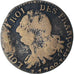 Francia, Louis XVI, 6 Deniers, 1792 / AN 4, Limoges, BC, Métal de cloche