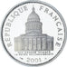 Frankrijk, Panthéon, 100 Francs, 2001, Paris, Série BE, FDC, Zilver