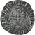 Francia, Charles VI, Blanc Guénar, 1411-1420, La Rochelle, 4th emission