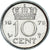 Munten, Nederland, Juliana, 10 Cents, 1978, ZF+, Nickel, KM:182