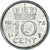 Moneda, Países Bajos, Juliana, 10 Cents, 1972, MBC, Níquel, KM:182