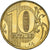 Munten, Rusland, 10 Roubles, 2013, UNC-, Brass plated steel