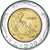 Moneta, San Marino, 500 Lire, 1989, Rome, EF(40-45), Bimetaliczny, KM:239