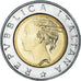 Moneda, Italia, 500 Lire, 1993, Rome, SC, Bimetálico, KM:160