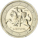 Lituania, 2 Euro, 2015, Fantaisy coinage .Dorée, SC, Oro