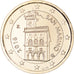 San Marino, 2 Euro, 2016, Rome, gold-plated coin, AU(55-58), Bimetálico