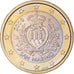 San Marino, Euro, 2009, Rome, MS(65-70), Bimetálico, KM:485