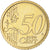 VATICAN CITY, 50 Euro Cent, 2011, Rome, MS(63), Brass, KM:387