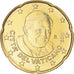 VATICAN CITY, 20 Euro Cent, 2011, Rome, MS(63), Brass, KM:386