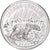 Moeda, Canadá, Elizabeth II, Dollar, 1980, Royal Canadian Mint, Ottawa, Arctic