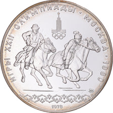 Moneta, Russia, 10 Roubles, 1978, Equestrian sports.1980 Olympics.BE, MS(65-70)