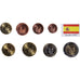 Spanien, Set Euros, 2009, UNZ