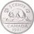 Moeda, Canadá, Elizabeth II, 5 Cents, 1981, Royal Canadian Mint, Ottawa, BU