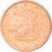 Finlandia, Euro Cent, 2006, Vantaa, MS(63), Acier plaqué cuivre, KM:98