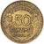 Moneta, Francja, Morlon, 50 Centimes, 1931, Paris, EF(40-45), Aluminium-Brąz