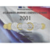 Münze, Frankreich, Coffret 1 c. à 20 frs., 2001, Monnaie de Paris, BU, STGL