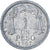 Moneda, Chile, Peso, 1957, MBC, Aluminio, KM:179a