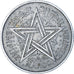 Coin, Morocco, Mohammed V, Franc, AH 1370/1951, Paris, EF(40-45), Aluminum