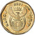 Monnaie, Afrique du Sud, 10 Cents, 2001, SUP, Bronze Plated Steel, KM:224