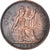 Moeda, Grã-Bretanha, Elizabeth II, Penny, 1966, VF(20-25), Bronze, KM:897