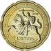 Lithouwen, 20 Euro Cent, 2015, LMK Vilnius, UNC-, Tin, KM:209