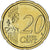 Lithuania, 20 Euro Cent, 2015, LMK Vilnius, MS(63), Brass, KM:209