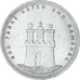 Munten, Federale Duitse Republiek, 10 Mark, 1989, Hamburg, Germany, ZF, Zilver