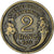 Moneda, Francia, Morlon, 2 Francs, 1934, MBC, Aluminio - bronce, KM:886