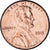 Moneda, Estados Unidos, Cent, 2015, Philadelphia, MBC, Cobre chapado en cinc