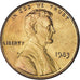 Moneta, USA, Lincoln Cent, Cent, 1983, U.S. Mint, Philadelphia, AU(50-53)