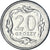 Moneda, Polonia, 20 Groszy, 2008, Warsaw, EBC, Cobre - níquel, KM:280