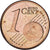 Finland, Euro Cent, 2004, Vantaa, ZF, Copper Plated Steel, KM:98