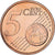 France, 5 Euro Cent, 2013, Paris, SPL, Cuivre plaqué acier, KM:1284
