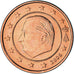 Belgium, 2 Euro Cent, 2006, Brussels, MS(63), Copper Plated Steel, KM:225