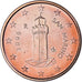 San Marino, Euro Cent, 2006, Rome, SC, Cobre chapado en acero, KM:440