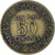 Moneda, Francia, Chambre de commerce, 50 Centimes, 1922, Paris, BC+, Aluminio -