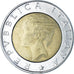 Monnaie, Italie, 500 Lire, 1996, Rome, TTB, Bimétallique, KM:181