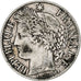 Moneda, Francia, Cérès, Franc, 1872, Paris, MBC, Plata, KM:822.1